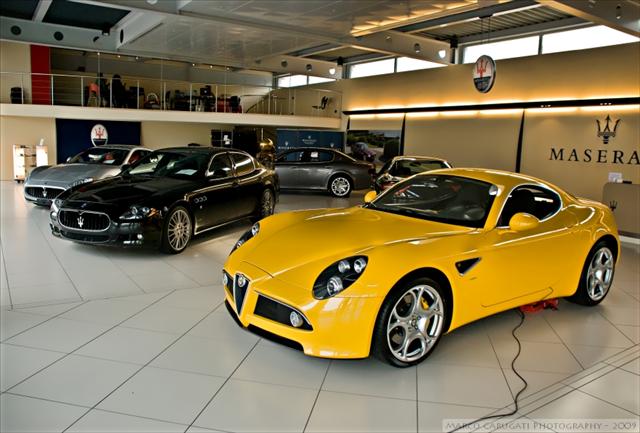 Alfa Romeo 8C competitione galbena 2 (Small).jpg