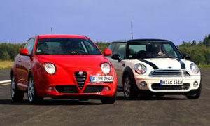 Alfa Mito vs Mini D by Auto Zeitung.jpg