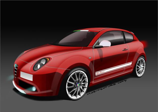 Alfa Romeo Mito Veloce schita rosu (Small).jpg